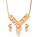 Swastik Necklace Set - BRISHNI