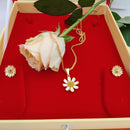 Sweta - Pendant Set With Chain (18 Inch) - BRISHNI