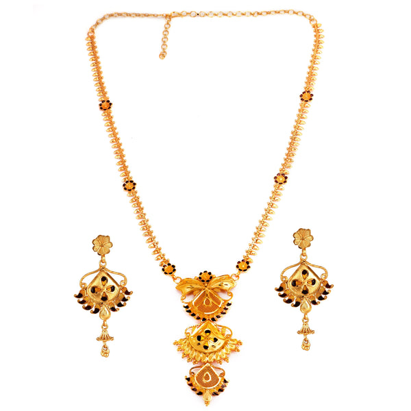 Three Steps Locket Sitahar Set - BRISHNI