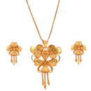 Tripple Sushni Locket Set With Chain (19 Inch) - BRISHNI