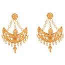 White Beaded Layered Moon Sitahar With Kanbali - BRISHNI