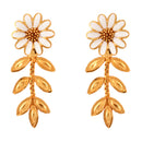 White Mina Patabahar Necklace Set - BRISHNI