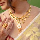 White Mina Patabahar Necklace Set - BRISHNI