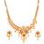 Shreyangi - Beads Studed Flower Necklace Set