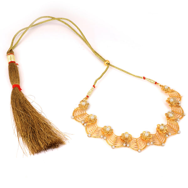 Varnika - Beads Embedded Designer Necklace Set