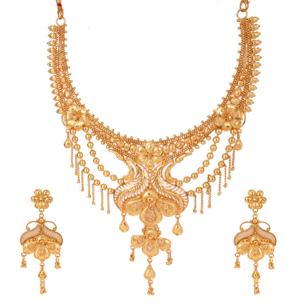 Vaibhavi- Bridal Heavy Necklace Set