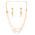 Layered Dhansish chain Beaded Necklace Set