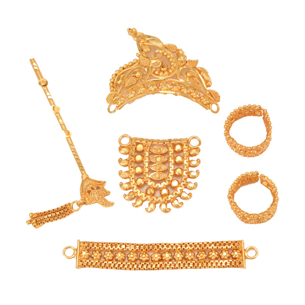 Gopal Thakur Jewellery Combo Set 3 (Size 2-5)
