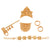 Gopal Thakur Jewellery Combo Set 6 (Size 0-2)