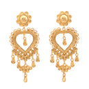 Heart Droplets Big Earring