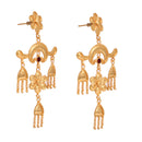 Hanging Trio Medium Earrings