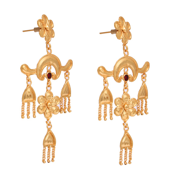 Hanging Trio Medium Earrings
