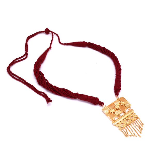 Hanging Flower Rectangular Locket Set