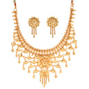 Glorified Blossom Jhalor Necklace Set
