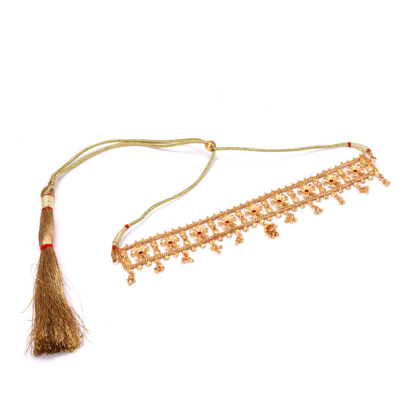 Mina Drop Nayantara Belt Choker Set