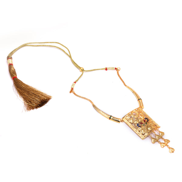 Shikhini - Box Mayur Hansuli Necklace Set