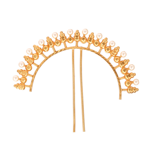 Beaded Half Circle Khopar Kanta