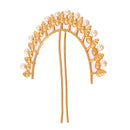 Beaded Half Circle Khopar Kanta