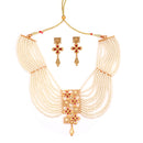Aadita - Multi Layered Beaded Necklace Set