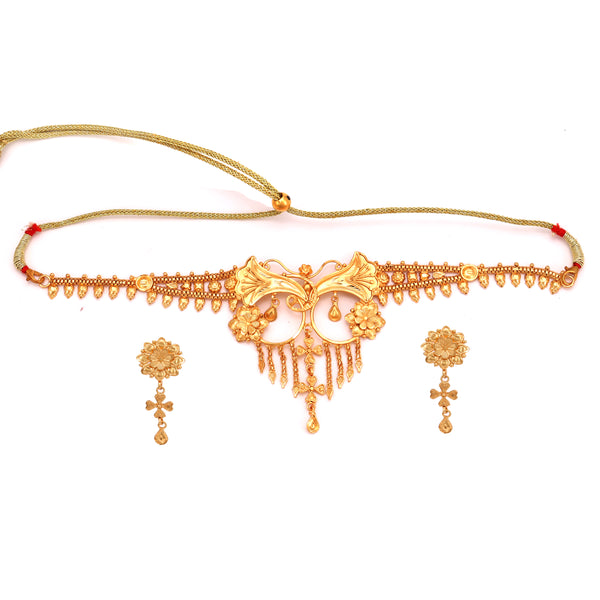Kanaka - Tangled Flower Choker Set