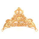 Graceful Gleam Wide Bridal Crown