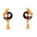 Dual Mayur Locket Set With Chain(16 Inch)