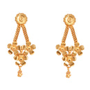 Shreya -  U Shaped Flower Chatai Necklace Set