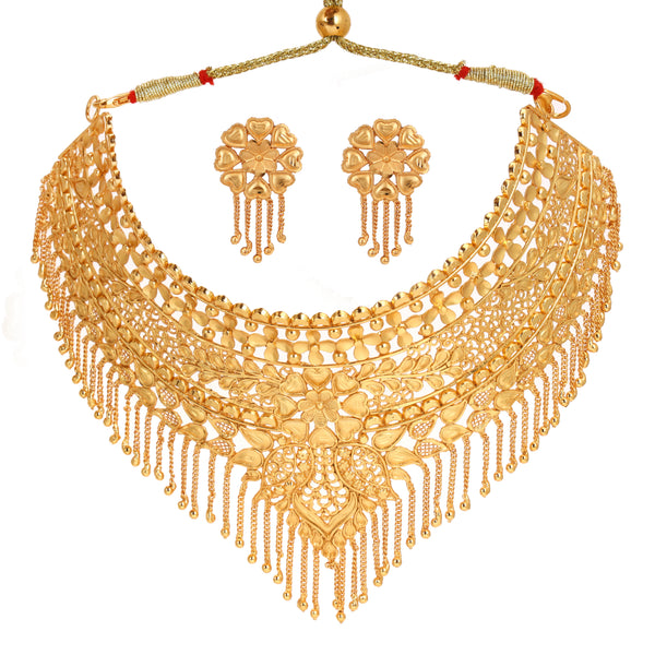 Rajvika - Broad Choker Set