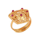 Gitanjali Motif Finger Ring