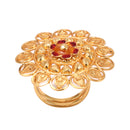 Mina Flower Centric Finger Ring