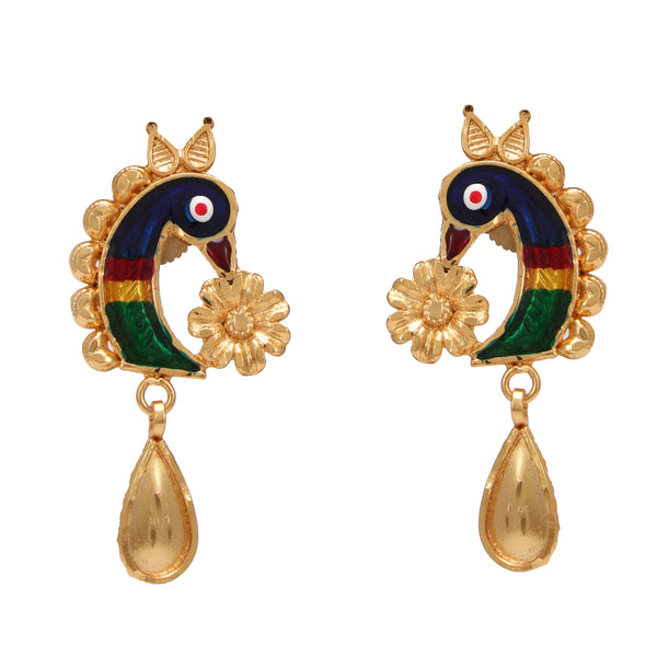 Peacock Flare Locket Set
