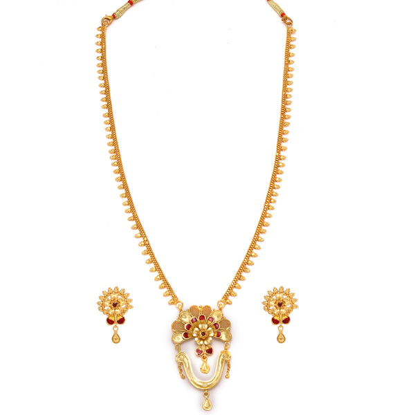 Floral Glory Slick Sitahar Set