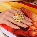 Alpona Big Finger Ring - BRISHNI