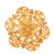 Alpona Brooch Saree Pin - BRISHNI