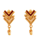 Avika - Barfi Cut Necklace Set - BRISHNI