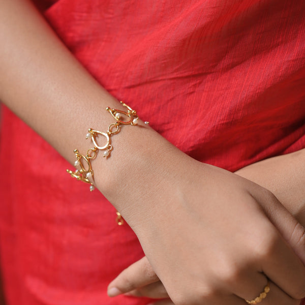 Beads Water Drop Bracelet Mantasha - BRISHNI