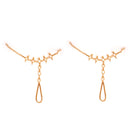 Beads Water Drop Ratan Chur - Haath Phool - Two Pieces - BRISHNI