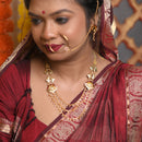 Blazing Sun Three Layer Small Lahara Set - BRISHNI