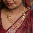 Blazing Sun Three Layer Small Lahara Set - BRISHNI