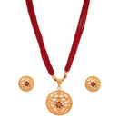 Bonophul - Locket With Matching Earrings - BRISHNI