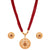 Bonophul - Locket With Matching Earrings - BRISHNI