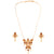 Chapola - Single Line Beaded Necklace Set - BRISHNI