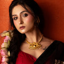 Devanshi - Paisley Motif Necklace Set - BRISHNI