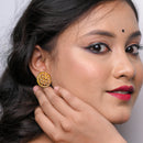 Floral Motif Pasha Earrings - BRISHNI