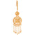 Floral Pasha Komor Jhapta, 24K gold plated copper with intricate design and hanging embellishments.