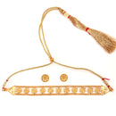 Floral Sequence Choker Set - BRISHNI