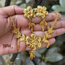 Flower Centric Tnetul Pata Small Necklace Set - BRISHNI