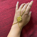 Flower Delight Ratan Chur - Haath Phool - Two Pieces - BRISHNI