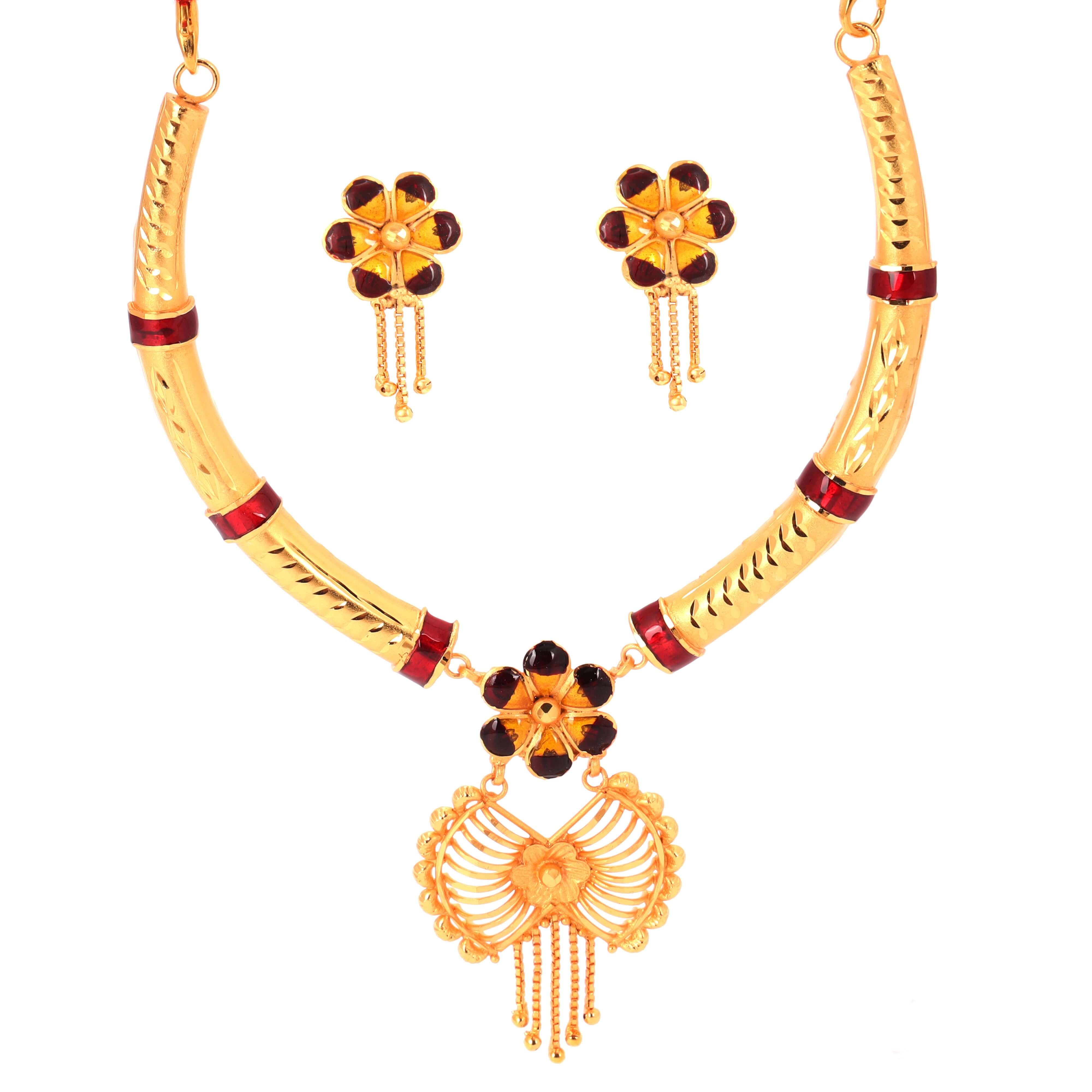 Bafna jewellers necklace designs
