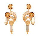 Flower Mina Fancy Earrings - BRISHNI